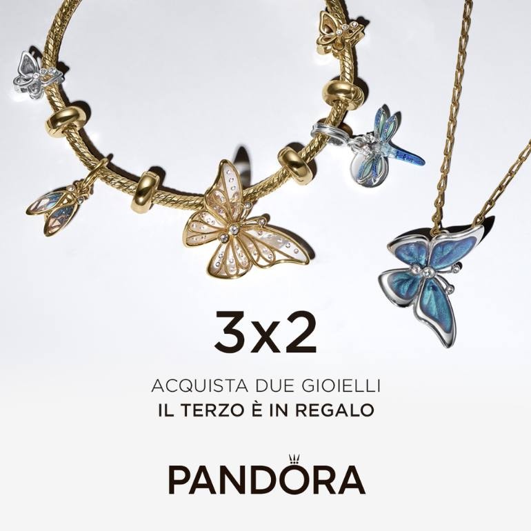 Promo 3x2 da Pandora